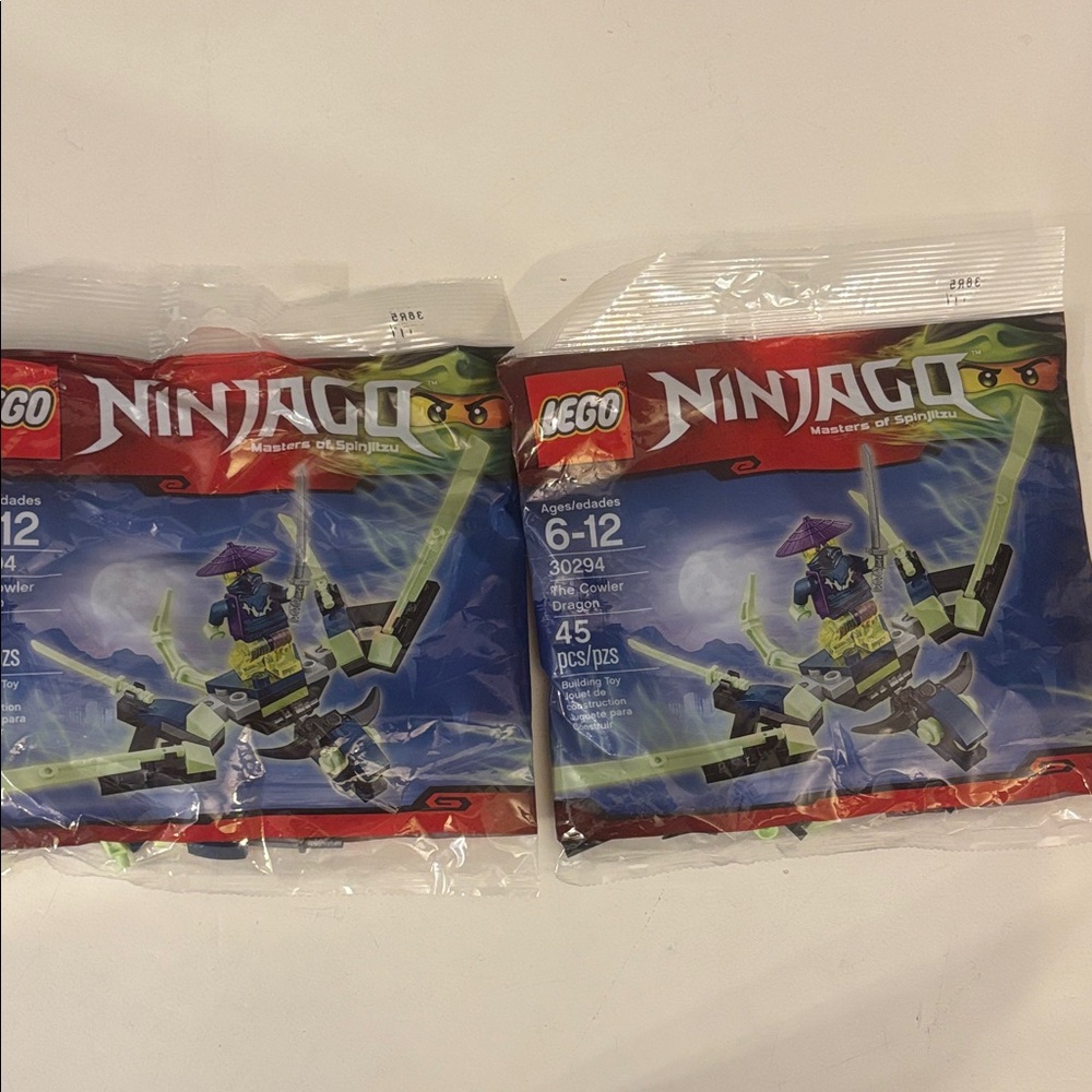 Lot of 2 - 30294 The Cowler Dragon Lego Ninjago Polybag